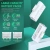 Зарядная станция Xbox Series S/X - Xbox One Charging Dock + 2 АКБ 1300 mAh White IV-X131W OIVO